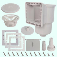Skimmer Assembly High-Impact Pool Skimmer with Return Fitting Heavy-Duty