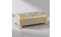 Vintage-Themed Jewelry Box with Feet | Ornate, Decorative Jewelry Box, for Vanity