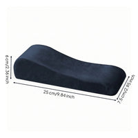 Chair Armrest Pad with Strap Fasteners Cushioned for Office Workers