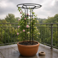 Umbrella Trellis PE-Coated Metal Plant Trellis 14 Mm for Patio