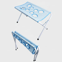 Foldable Pet Grooming Sling with Stand Adjustable Dog Grooming Stand with Sling Freestanding Bath Support Breathable