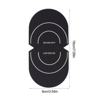 2 Pieces LP Disc Protector Soft Velvet Silky Velvet Interior Vinyl Handling