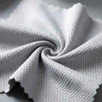 Fish Scale Microfibre Cleaning Cloths, 5-Pack Reusable Mixed Color Cloths for Kitchen and Glass, Anti-Lint and Anti-Streak, 30x40cm