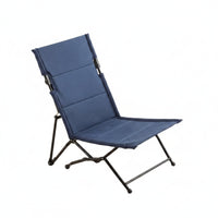 Portable Foldable Chair with Padded Seat Folding Backrest Seat Cushion Compact Cushion Chair Comfortable for Camping, Picnics