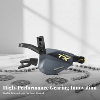 12-Transmission Control and Derailleur Dual-Action Release 12-Speed Mountain Bike Groupset Mountain Bike Groupset Carbon Fiber