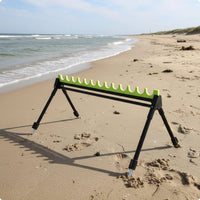 Beach Fishing Rod Stand Adjustable Outdoor Gear Foldable