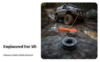 Recovery Snatch Ring Heavy Duty Winch Accessory Wear-Resistant for Truck Drivers