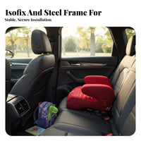 Backless Booster seat Isofix Compatible Child Safety Restraint Universal Fit