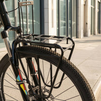 10 Pieces Front Bike Front Rack-Mounted Rack Rectangular Tubular