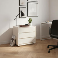 6-Drawer Lowboy Chest of Drawers Modern Minimalist & Design 6-Drawer Double Chest of Drawers Versatile Placement Versatile
