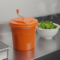 Manual Crank Salad Multi-Use Salad Drainer Basket Fast Dehydration
