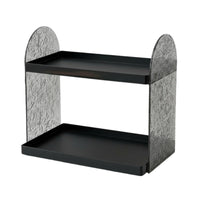 2-Tier Vanity storage-areasaving Makeup Organizer Large Capacity for Gift Givers