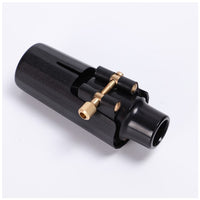 Saxophone Ligature and Mouthpiece Cap Set for Soprano and Alto/Tenor, Leather