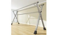 Indoor Clothes Drying Rack Sturdy Folding Drying Rack Long-Lasting Clothes Horse Heavy-Duty for Balcony