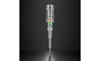 Transparent Voltage Test Pen with Clip Bright LED Test Pen Handheld Circuit Continuity Tester Lightweight for Electricians, DIYers, Electrical Troubleshooting, Home Repairs