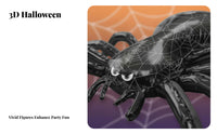 6 Pieces Halloween Foil Balloons Self-Sealing Halloween Balloon Set Long-Lasting