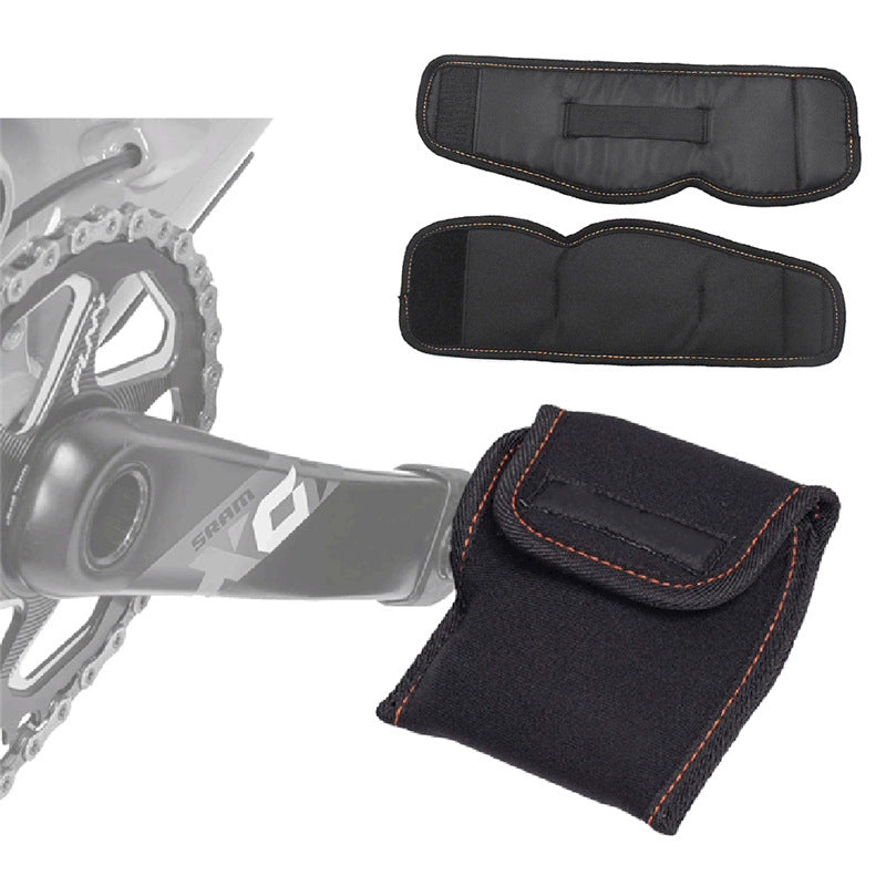 Bicycle Pedal Protective Cover Oxford Fabric with Hook and Loop Straps