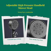 High Pressure Handheld Rain Shower Head, Multi-Function