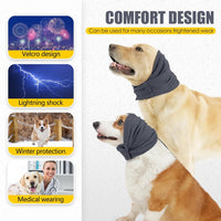 Adjustable Noise Reduction Ear Muffs for Dogs Calming Headgear