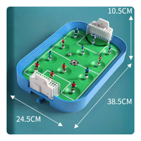 Football Game with Spring Participants Head-to-headPlayer Tabletop Football  -Paced Mini Foosball Table for Kids, Teens, Party