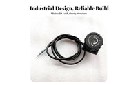 Long-Lasting Exercise Bike Tension Knob Numbered Adjustment Levels Exercise Bike Resistance Knob Easy Installation for Home Gym