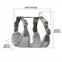 Vest Style Harness for Small Dogs and Cats, Polyester Dog Vest Harness, Adjustable Puppy Harness for Outdoor Walks