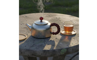Pure Titanium Teapot High-End Portable Kung Fu Tea Kettle Heat Resistant Titanium Tea Pot for Travel