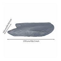 Inflatable Boat Cover Waterproof Inflatable Dinghy Cover Windproof for Transport