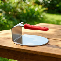 Burger Press with Silicone Handle Non-Slip Burger Patty Press Hamburger Patty Maker for Kitchen