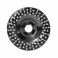 Fast Chip Removal Woodworking Rasp Disc Sharp Cutting Wood Shaping Disc High-Strength Steel Grinding Wheel Attachment Multi-Purpose for Woodworkers