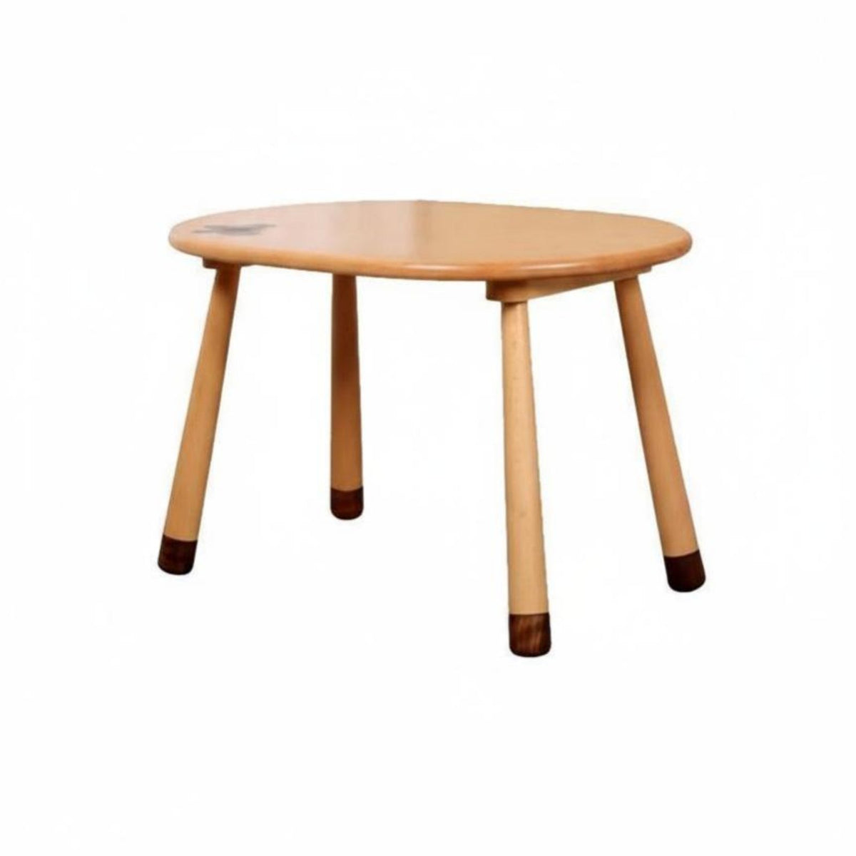 Bean-ShapedShaped Table with rabbit Chairs Easy to Clean kids' Desk and Chair