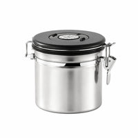 Coffee Canister with Scoop Sealed Coffee Canister High Quality for Pantry