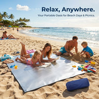 Camping Sleeping Mat, Aluminum Foil Foam Roll Mat for 1-2 People, Lightweight Beach Picnic Mat - Image 3