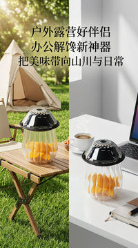 便携式三文鱼烟熏器 小型烟熏机烟熏三文鱼片制作机 一键启动