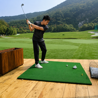 golf hitting mat