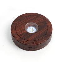 LED Rotating Display Stand Circular Rotating Display Base Smooth for Collectors