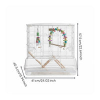 Large Bird Breeding Enclosure Easy to Transparent and Tidy Acrylic Bird