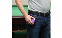 Billiard Chalk Holder Aluminum Alloy Pool Cue Chalk Tip Case Easy to Attach Billiards Accessory