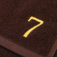 Numbered Kitchen Cloth and Tea Towels, 35cm Tea Towels for Restaurant and Hotel, High Absorbency Plain Weave Cleaning Supplies