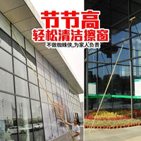 光伏板清洗拖把太阳能板维护清扫除尘工具擦玻璃伸缩杆加长神器