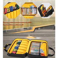 600D Heavy Duty Laptop Tool Bag for Engineers, Electricians, Carpenters, Portable Storage Pouch