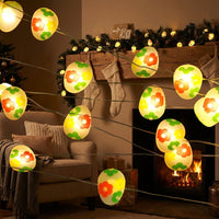Shaped LED Cute Easter Egg Shapes Novelty Twinkle Lights S Flexible Holiday Decor for DIY Enthusiasts, Crafters, Christmas Decoration, Bedroom, Parties