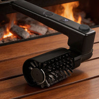 Electric Grill Brush Black Angled Grill Brush Easy to Clean