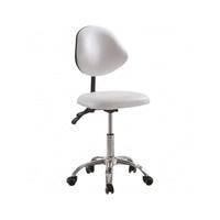 Rolling Salon Stool Padded Seat Swivel Stool Chair Oil Resistant Seating Furniture for Patient-Care, Beauty
