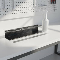 Air-Powered Tool and Spray Can Holder Multi-Functional Air-Powered Tool Spray Rack Combo Wall Mount Spray Can Rack Space-Saving