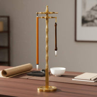 14 Hook Brush Rack Multi-Purpose Rotating Brush Holder Heavy Duty for Art Studio