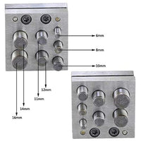Metal Sheet Punch Tool Set for Jewelry Making
