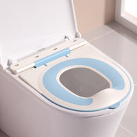 Toilet Seat Insert Foldable Toilet Training Seat Padded Toilet Training Seat for Young Children, Children, Lavatory, Travel, Home