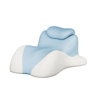 Skin-Friendly Multifunction Sleep Pillow Soft Body Support Pillow Contour Contoured Cushion Ergonomic for Readers, Students, Bed, Sofa, Dorm Room