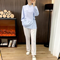 Women's Scrubs Set Stretch Multi Pocket Comfortable Workwear